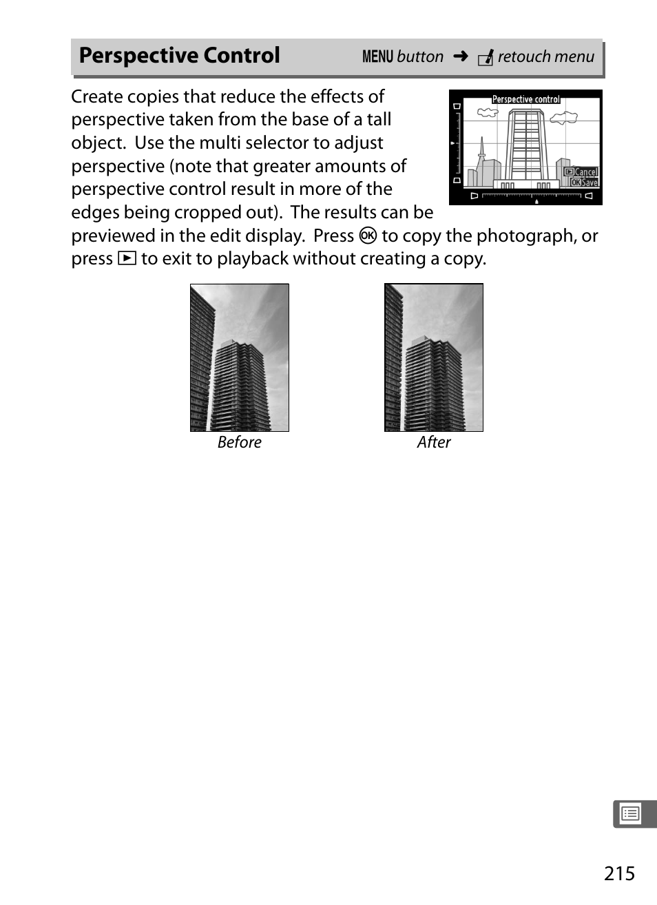 Perspective control | Nikon COOLPIX-A User Manual | Page 235 / 278