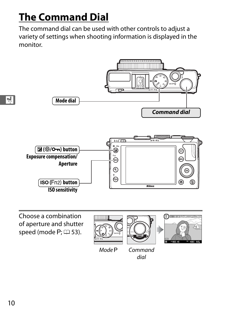 The command dial | Nikon COOLPIX-A User Manual | Page 30 / 278