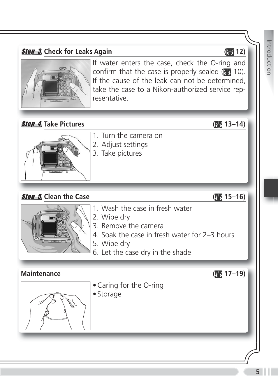 Nikon WP-CP3 Coolpix 4600-5600 User Manual | Page 13 / 80