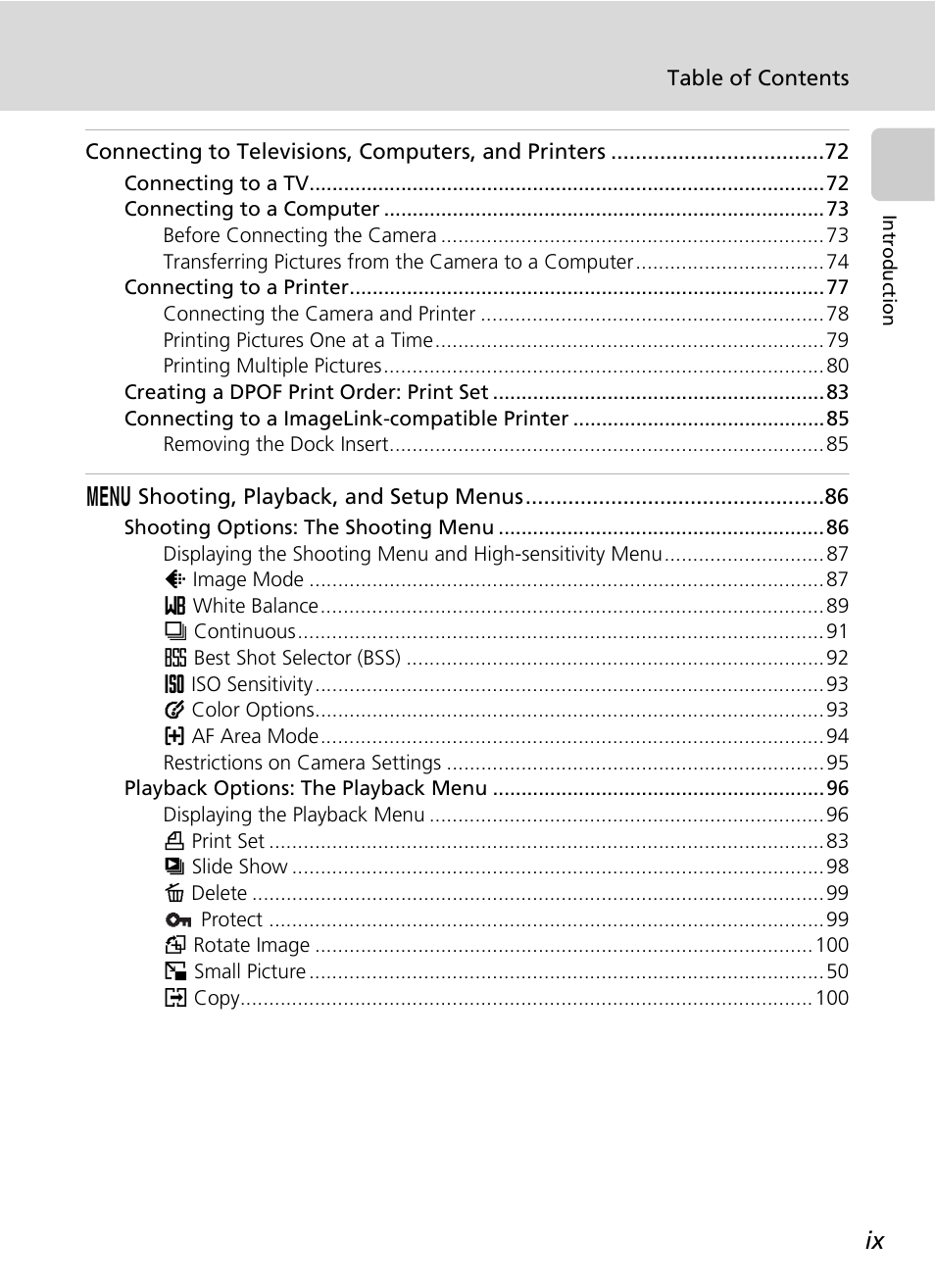 Nikon S51 User Manual | Page 11 / 151