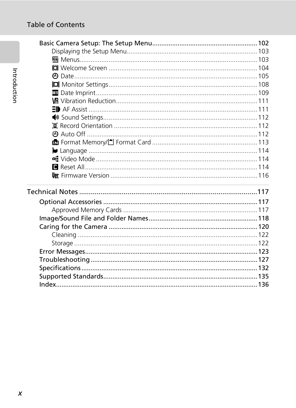 Nikon S51 User Manual | Page 12 / 151