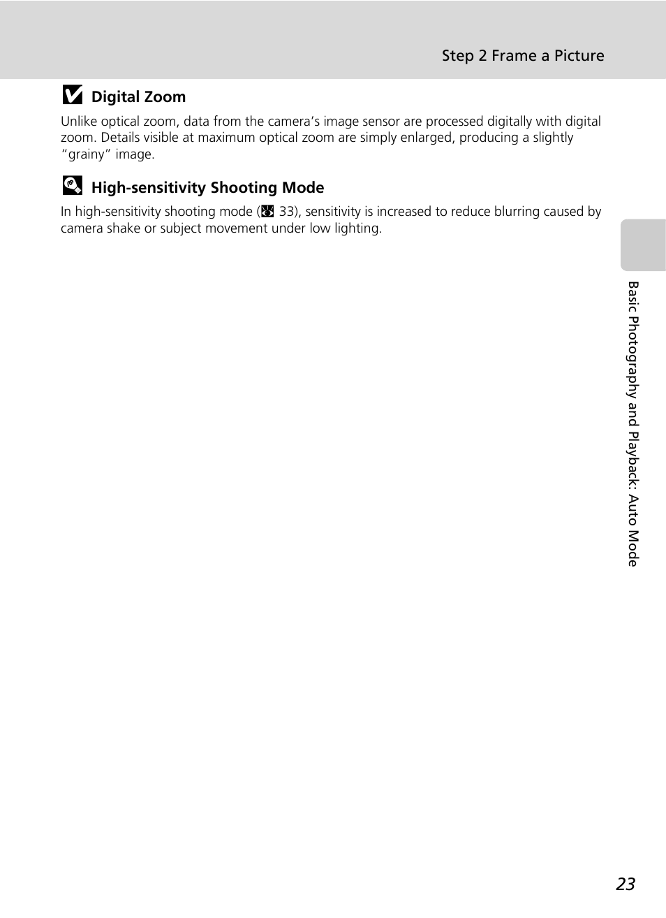 Nikon S51 User Manual | Page 35 / 151