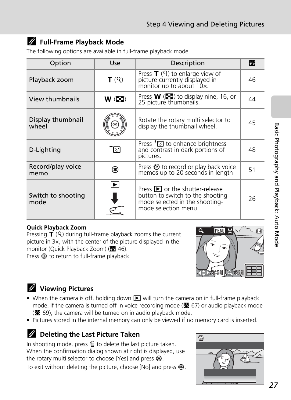Nikon S51 User Manual | Page 39 / 151