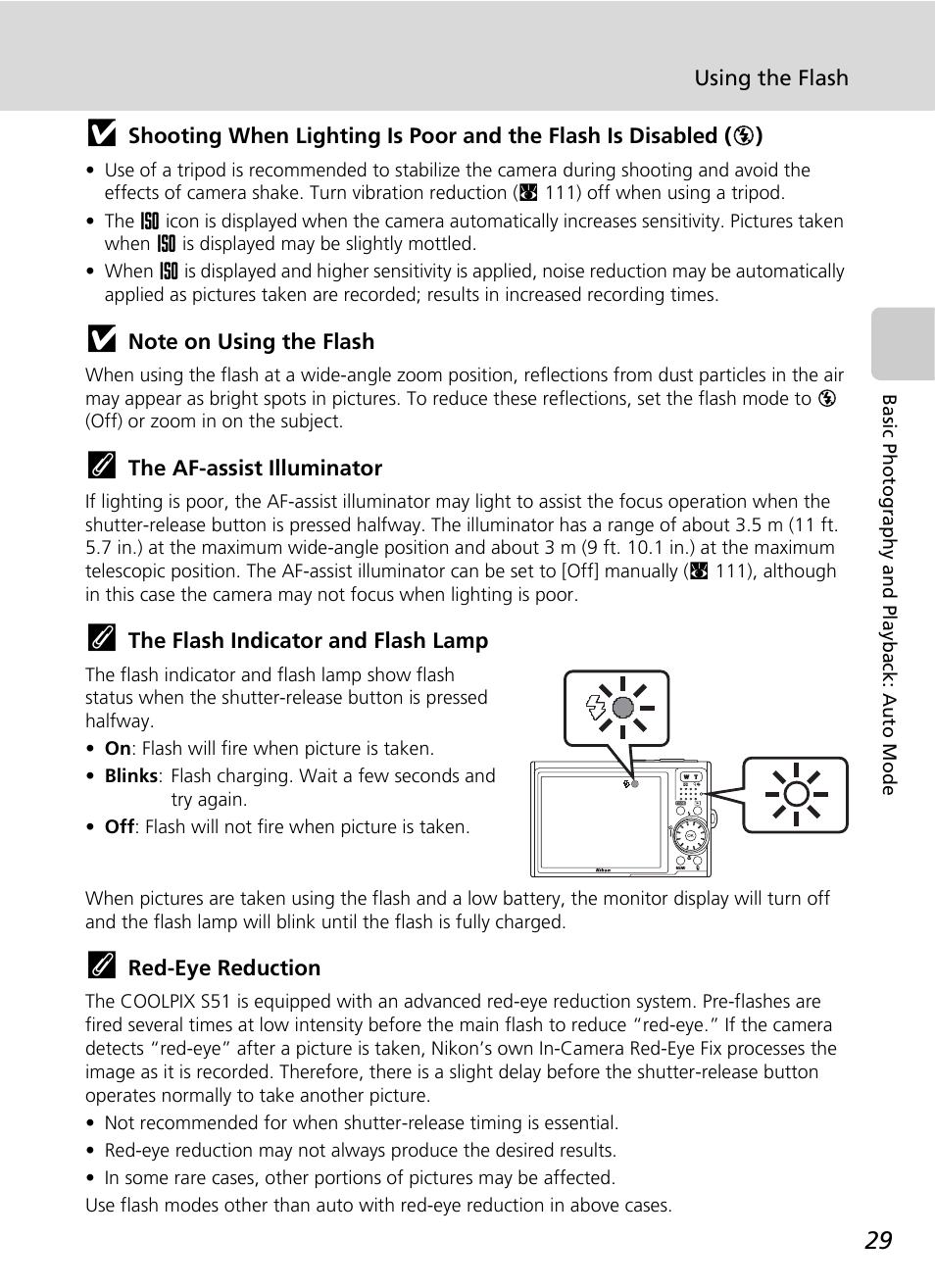 C 29 | Nikon S51 User Manual | Page 41 / 151