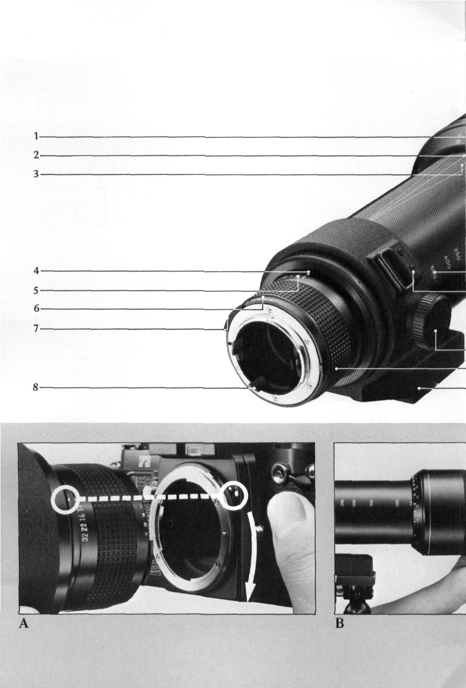 Nikon AI-S Zoom-NIKKOR 180-600mm f-8 User Manual | Page 4 / 28