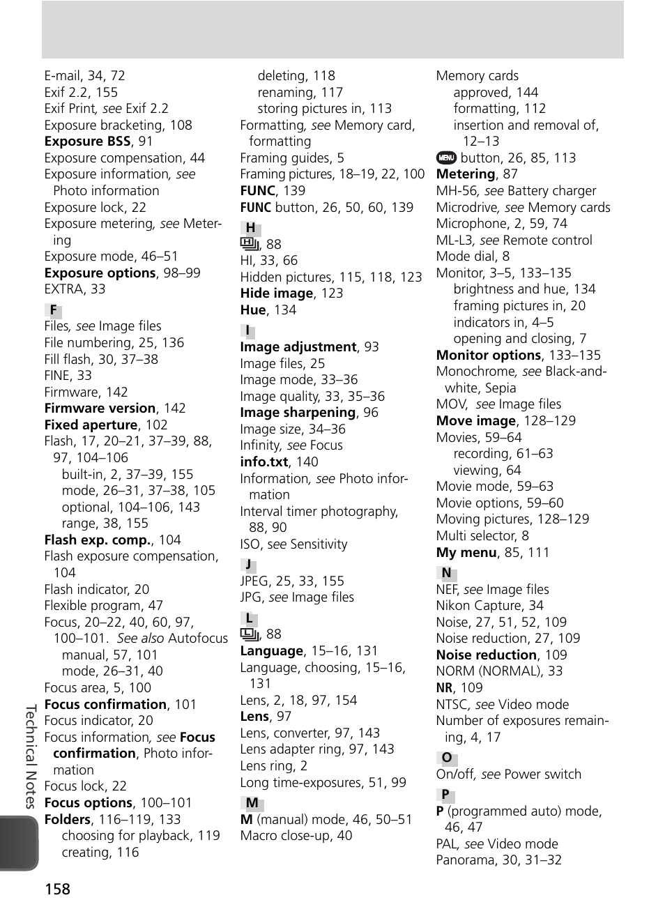 Nikon 8800 User Manual | Page 168 / 170