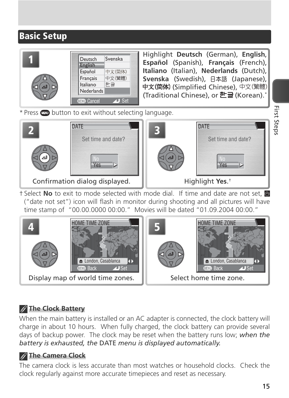 Basic setup | Nikon 8800 User Manual | Page 25 / 170