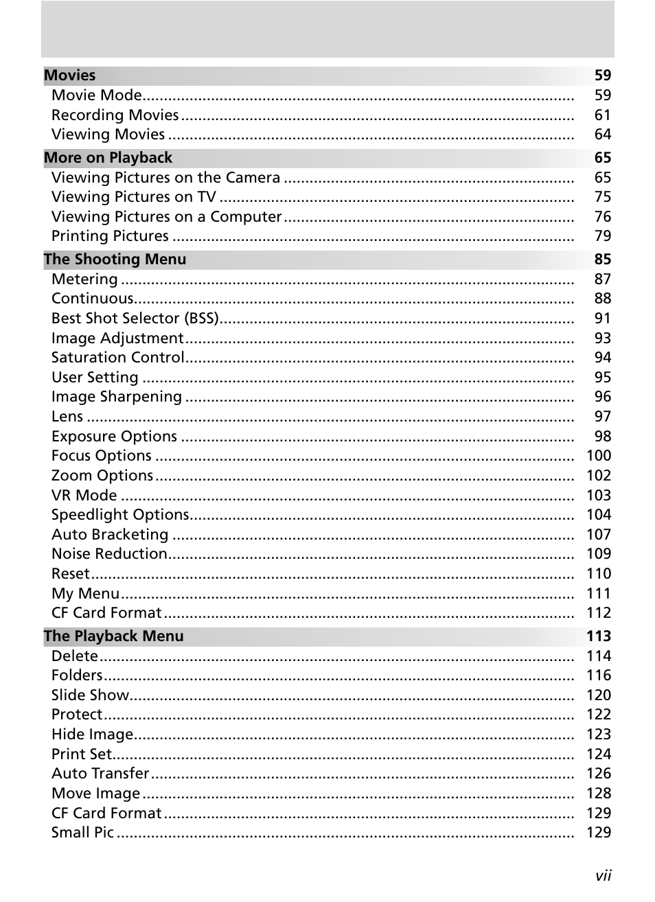 Nikon 8800 User Manual | Page 9 / 170