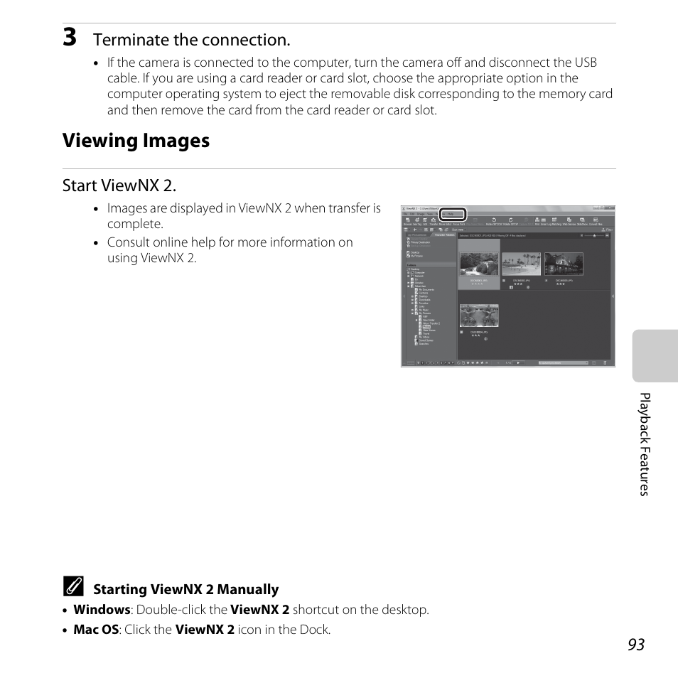 Viewing images | Nikon S6400 User Manual | Page 111 / 280