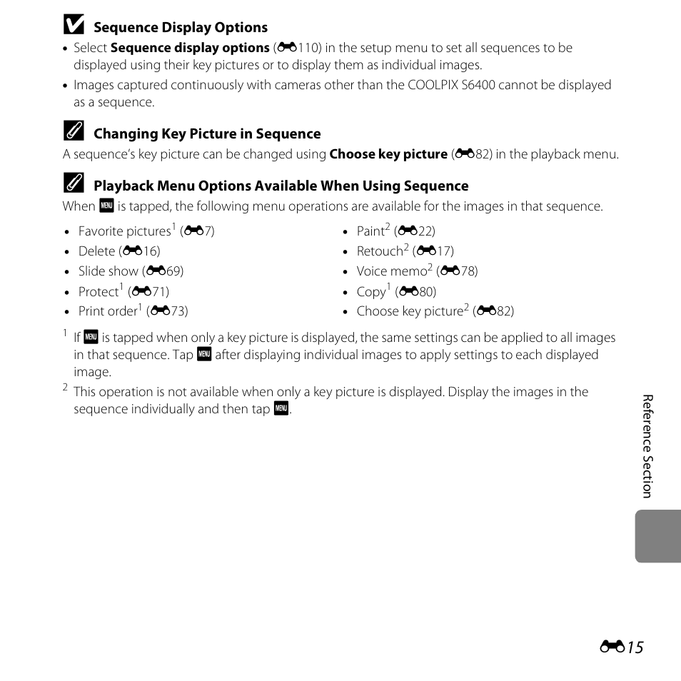 Nikon S6400 User Manual | Page 139 / 280