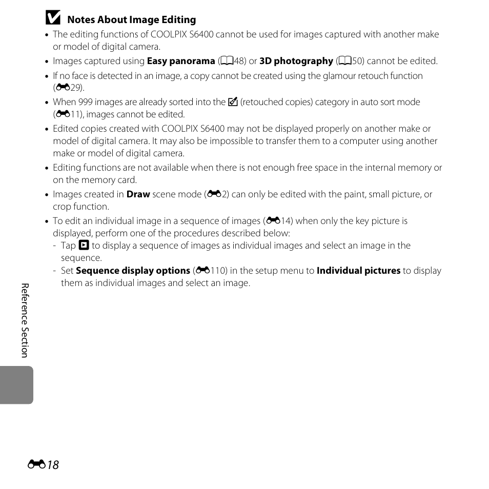 Nikon S6400 User Manual | Page 142 / 280