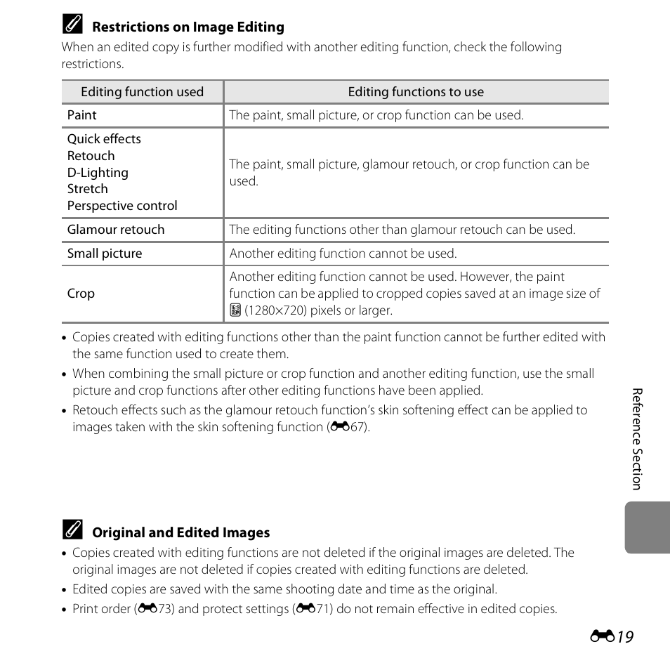 E19) | Nikon S6400 User Manual | Page 143 / 280