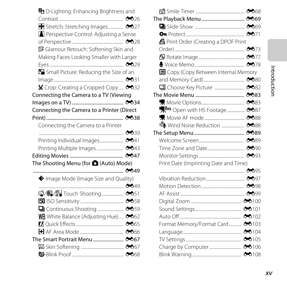 Nikon S6400 User Manual | Page 17 / 280