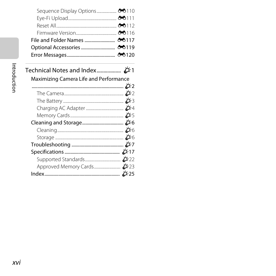 Nikon S6400 User Manual | Page 18 / 280