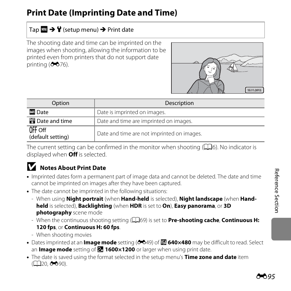 Print date (imprinting date and time) | Nikon S6400 User Manual | Page 219 / 280