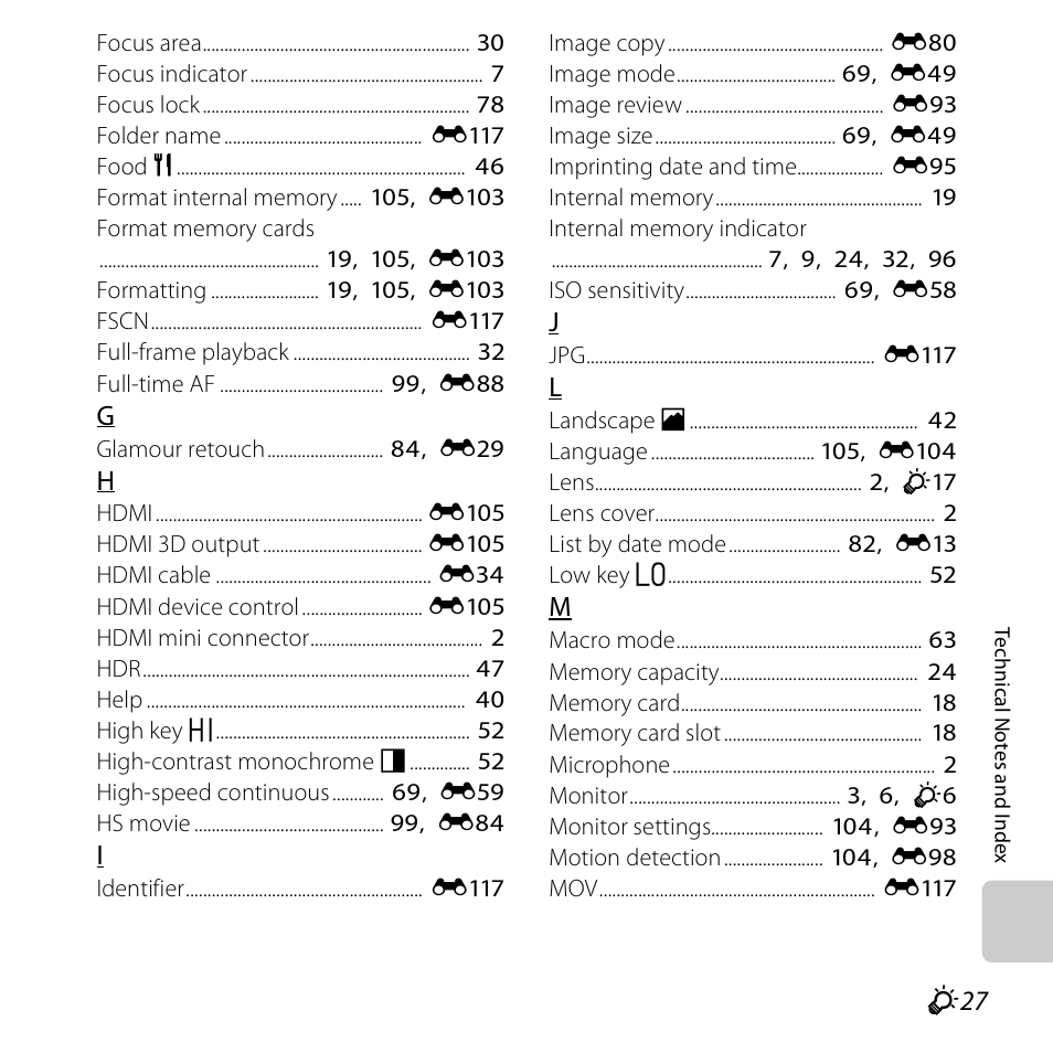 Nikon S6400 User Manual | Page 275 / 280