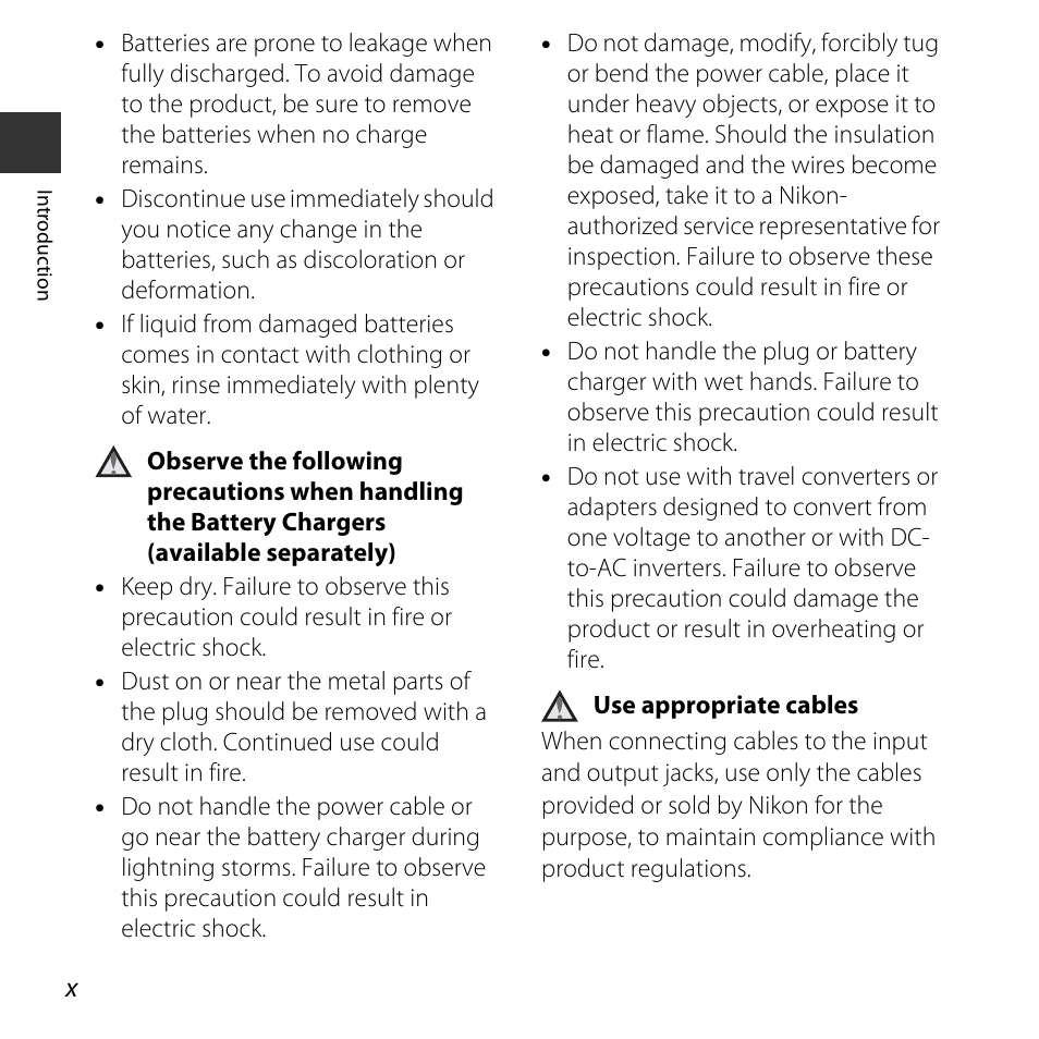 Nikon L830 User Manual | Page 12 / 204