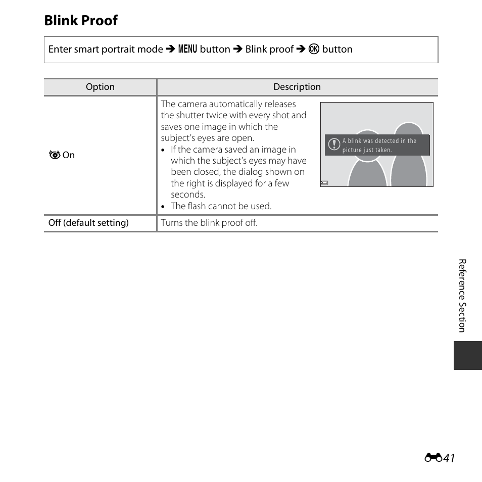 Blink proof | Nikon L830 User Manual | Page 141 / 204