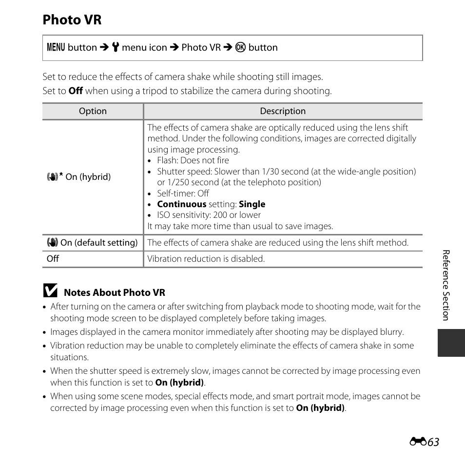 Photo vr | Nikon L830 User Manual | Page 163 / 204