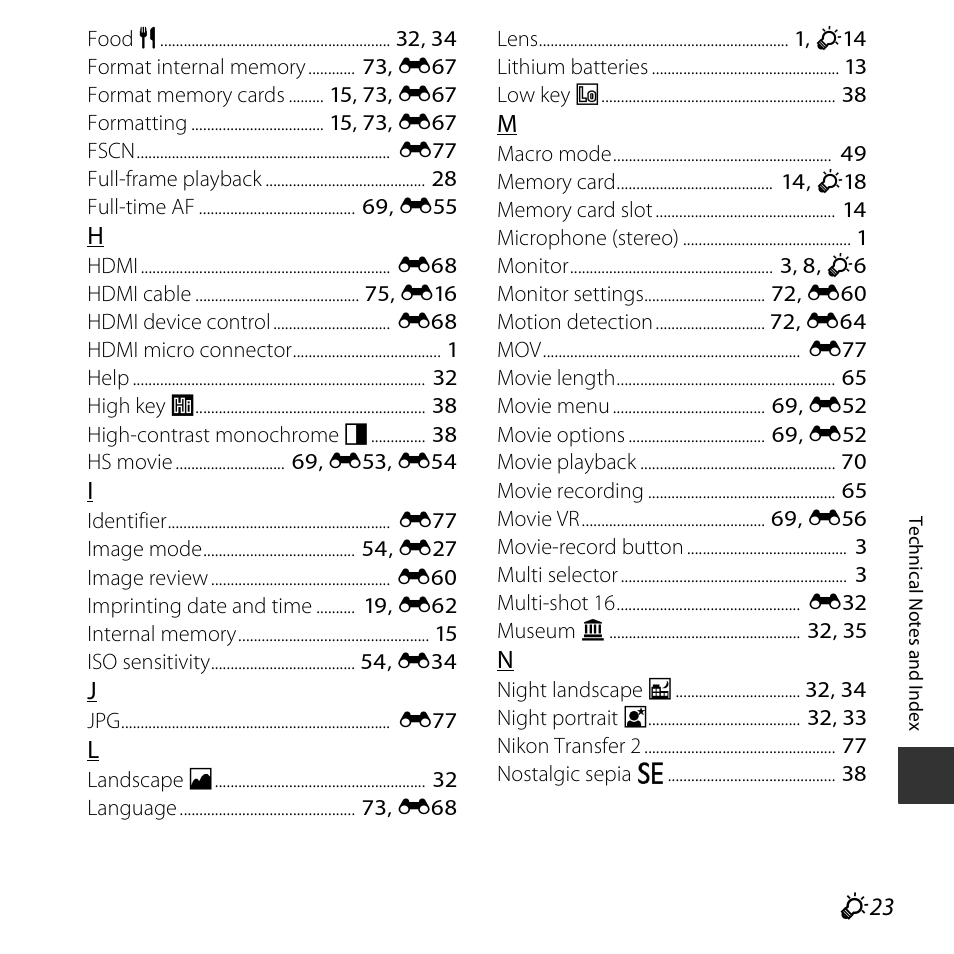 Nikon L830 User Manual | Page 201 / 204