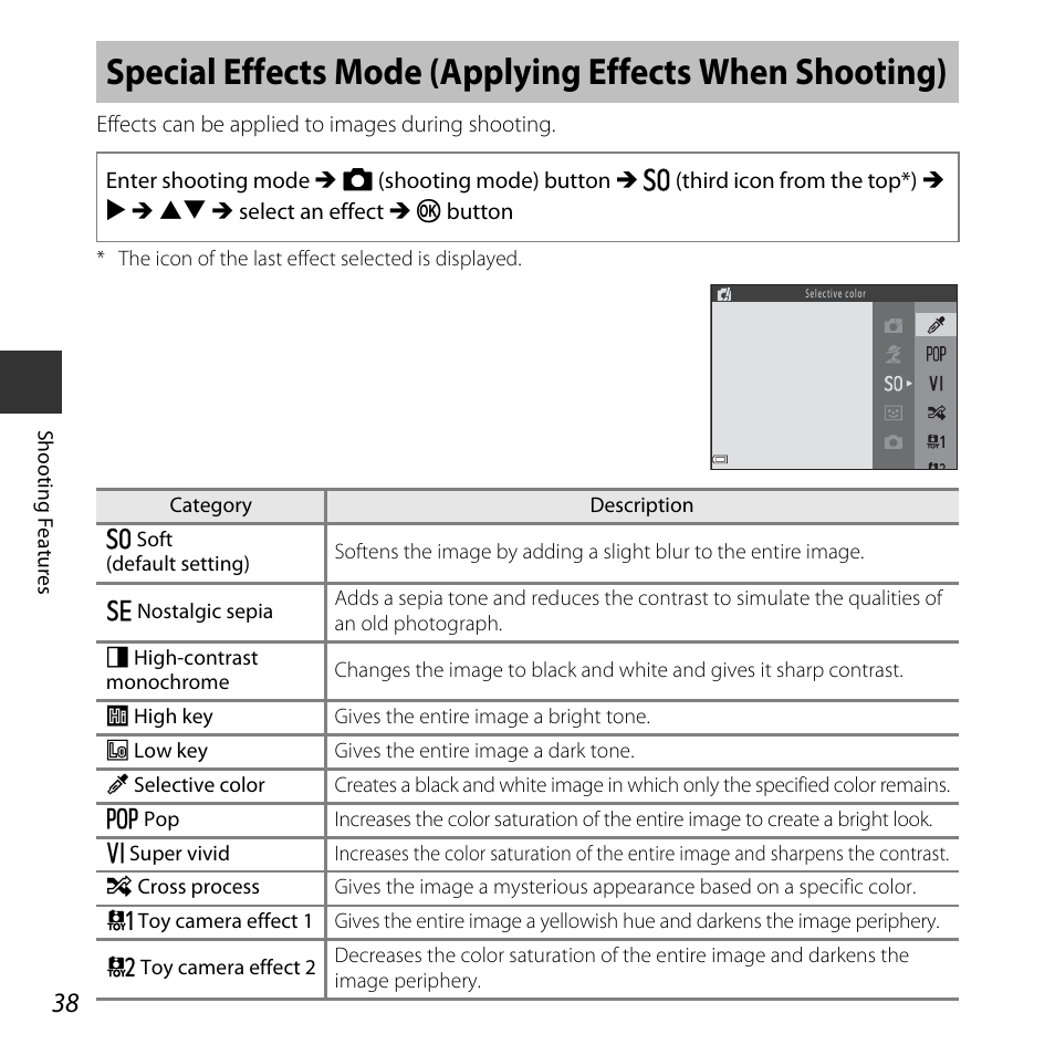 A 38 | Nikon L830 User Manual | Page 58 / 204