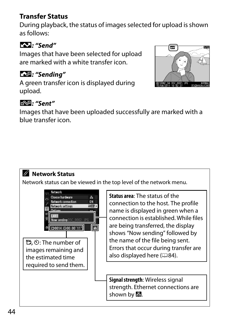 Nikon D4 User Manual | Page 54 / 100