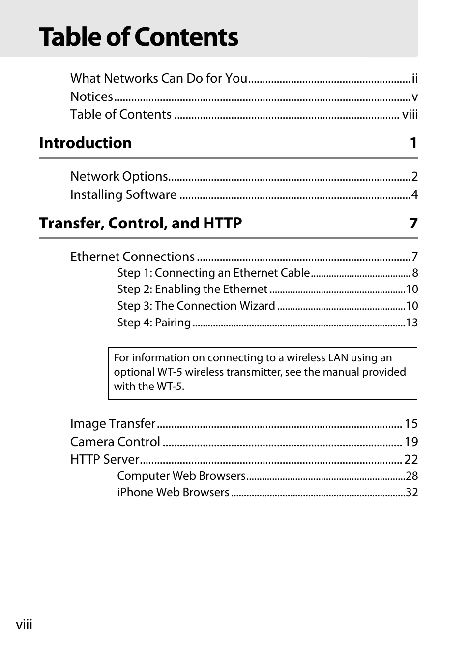 Nikon D4 User Manual | Page 8 / 100