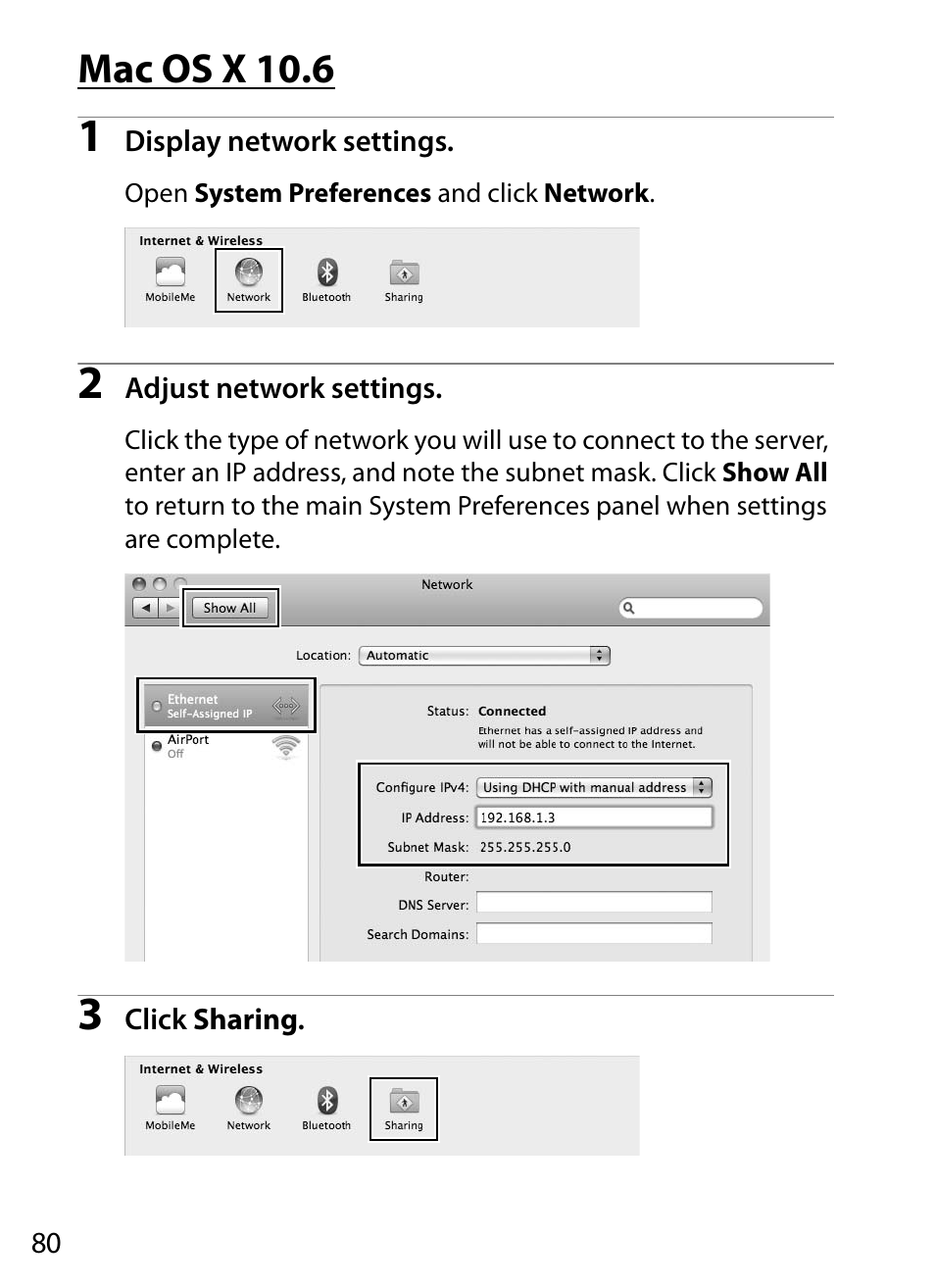 Mac os x 10.6 | Nikon D4 User Manual | Page 90 / 100