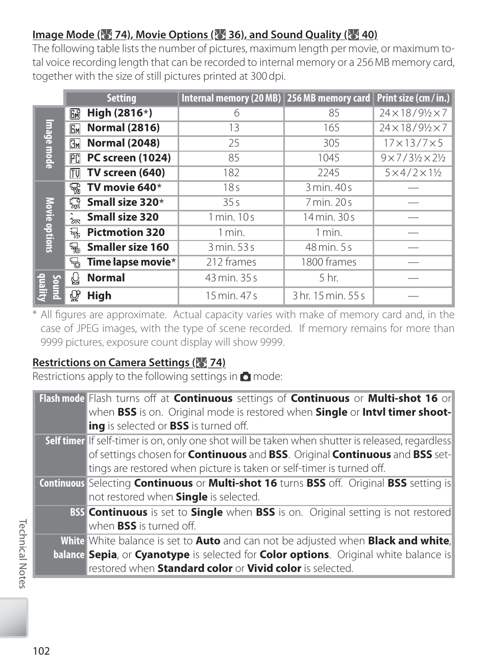 Nikon S6 User Manual | Page 112 / 119