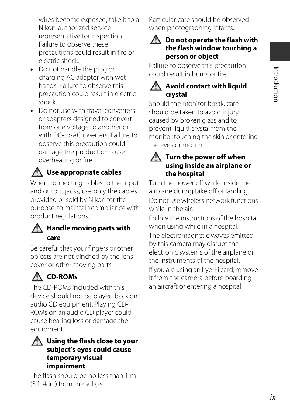 Nikon P340 User Manual | Page 11 / 240