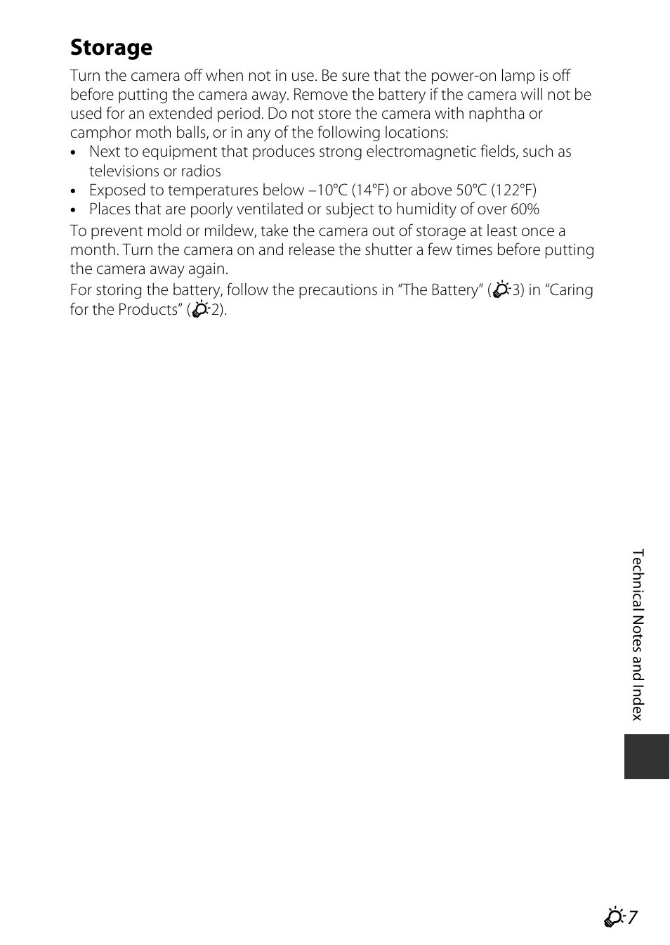 Storage | Nikon P340 User Manual | Page 219 / 240