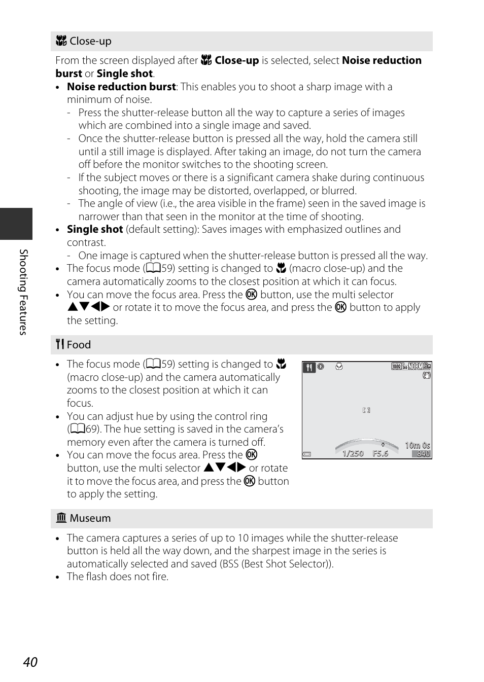 A40) | Nikon P340 User Manual | Page 62 / 240