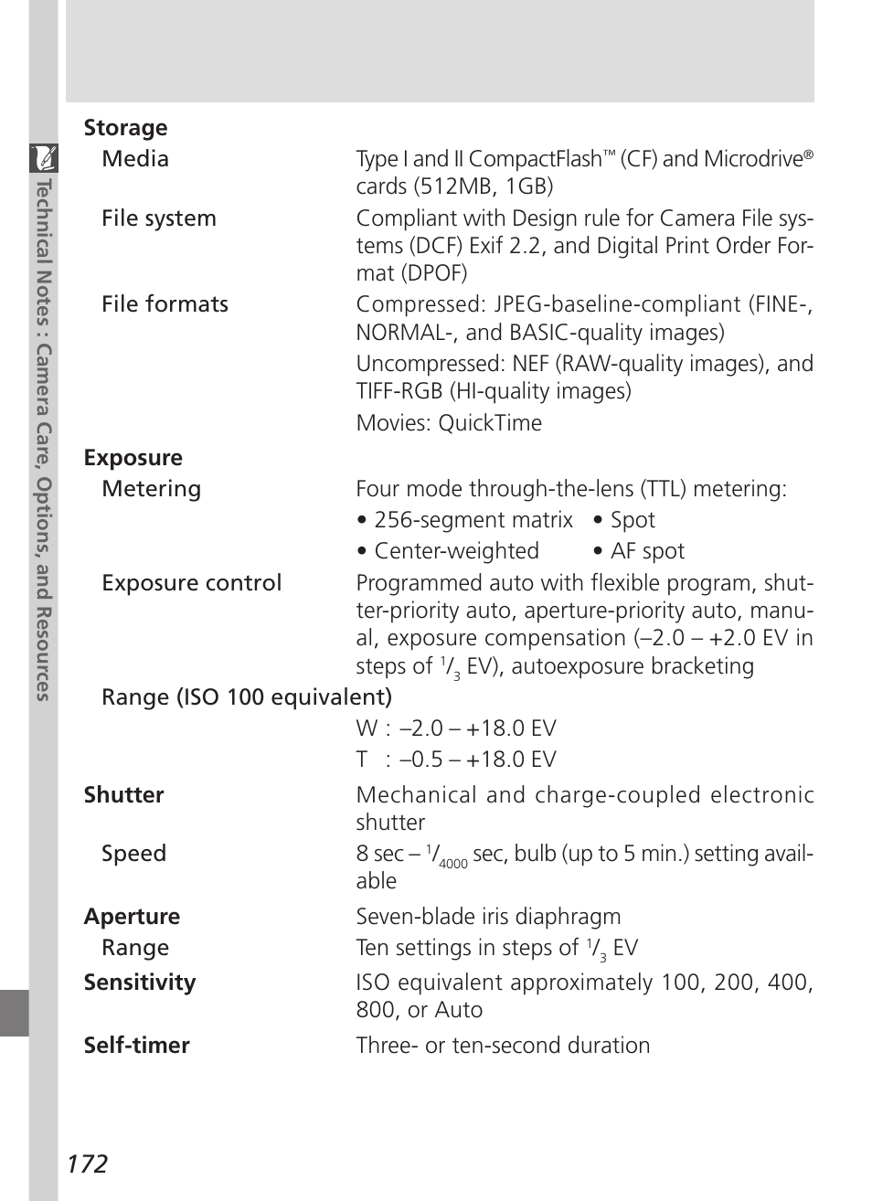 Nikon 5700 User Manual | Page 184 / 192