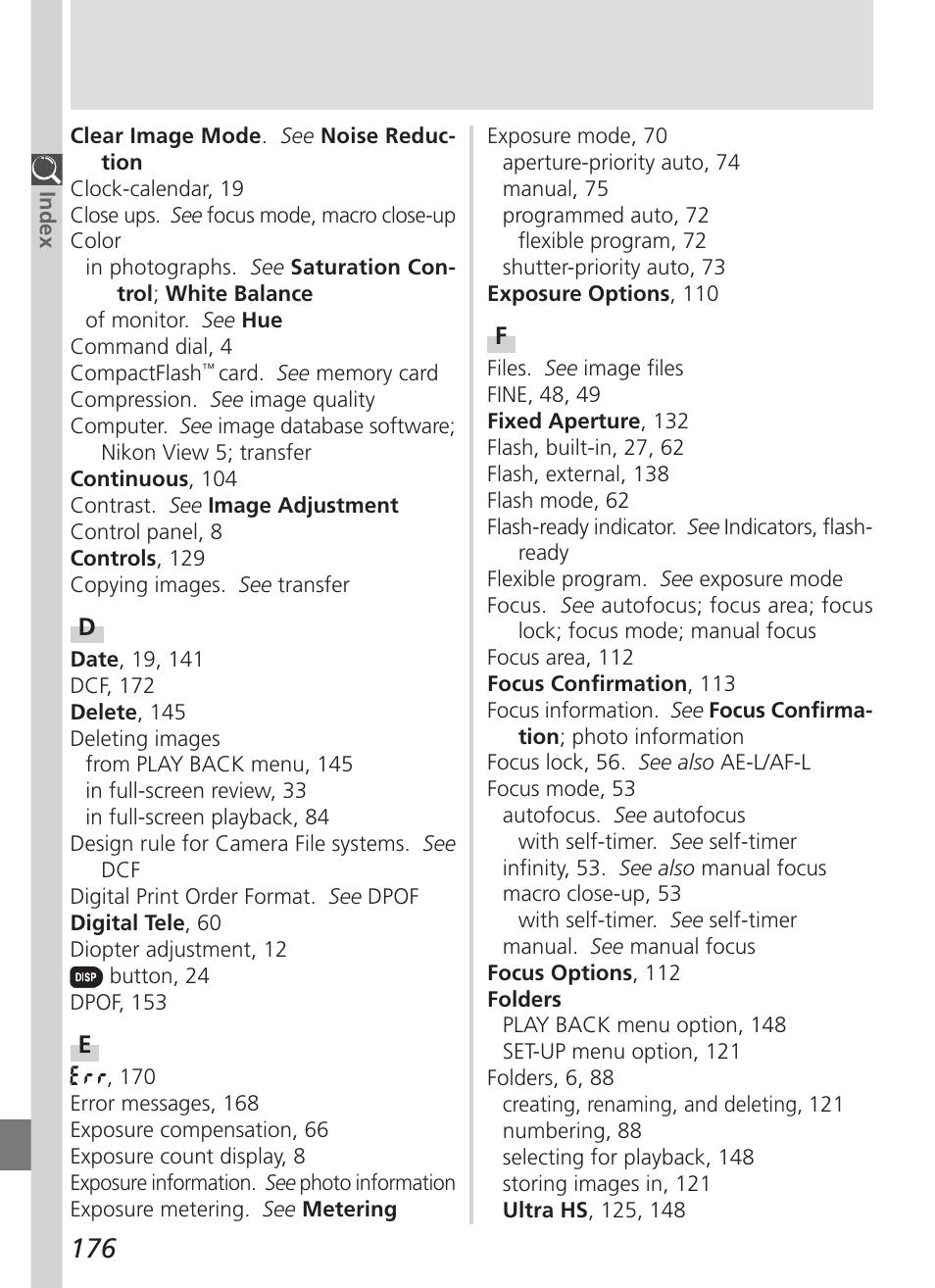 Nikon 5700 User Manual | Page 188 / 192