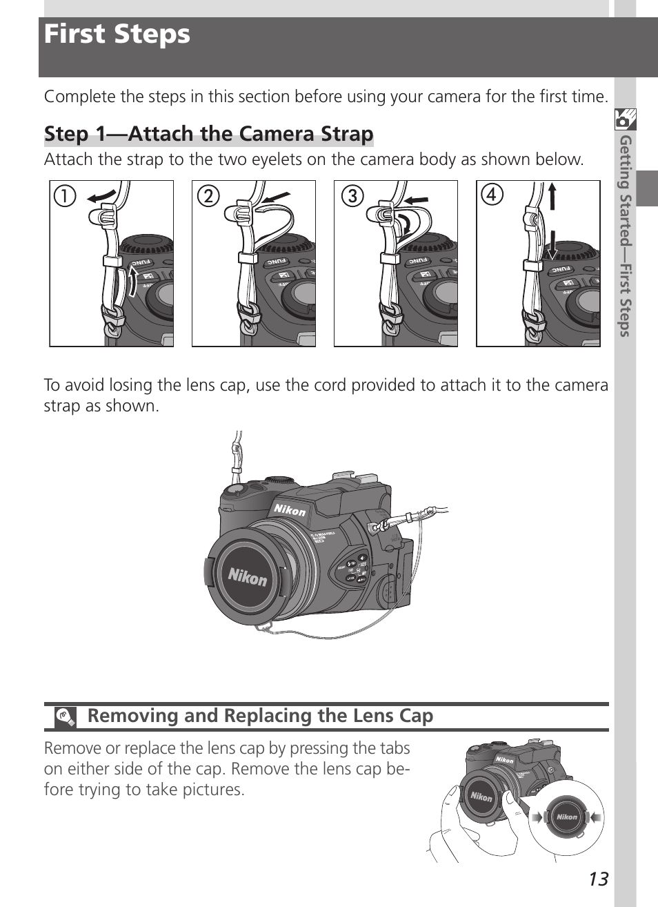 First steps | Nikon 5700 User Manual | Page 25 / 192