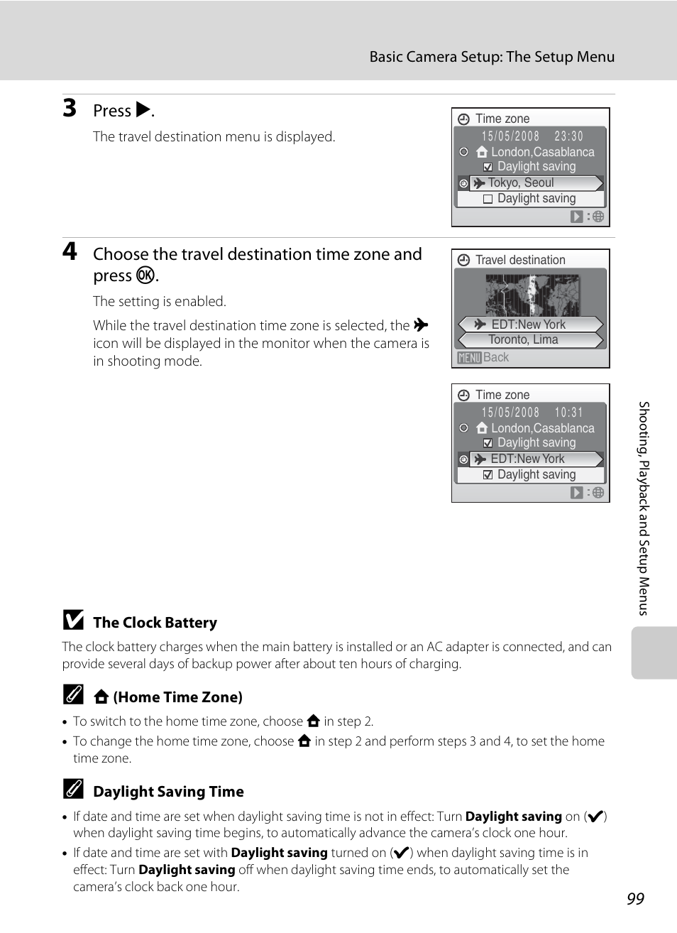 Press k | Nikon S600 User Manual | Page 111 / 144