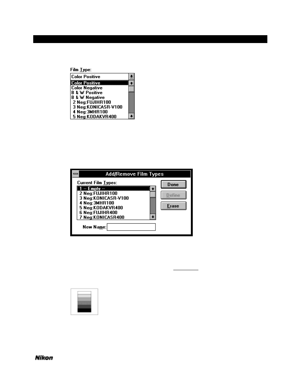 Film types | Nikon LS-3500 - LS-3510 User Manual | Page 60 / 87