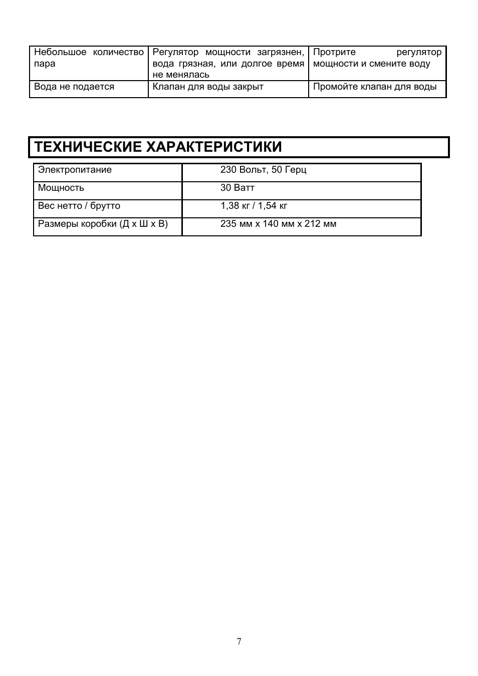 Scarlett SC-980 User Manual | Page 7 / 7