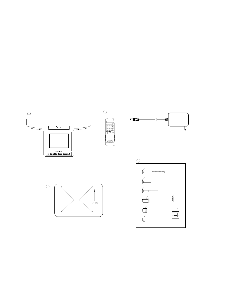 Included in this kit, Tools required | Audiovox VE-500A User Manual | Page 4 / 16