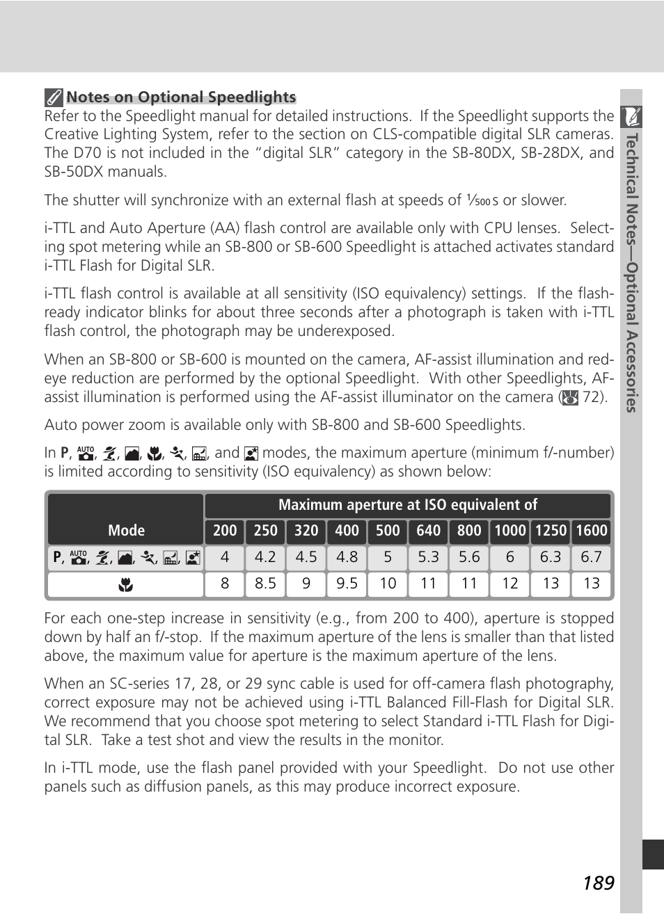 Nikon D70 User Manual | Page 199 / 218