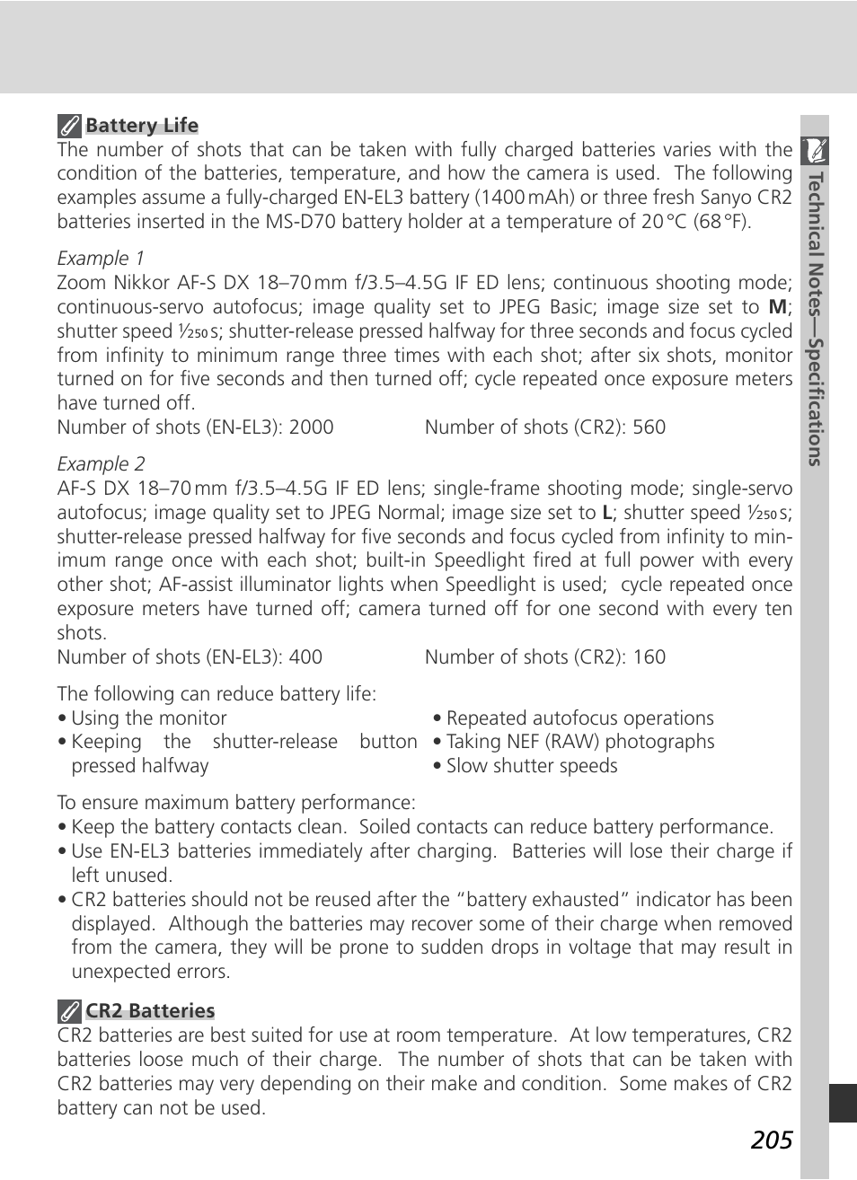 Nikon D70 User Manual | Page 215 / 218