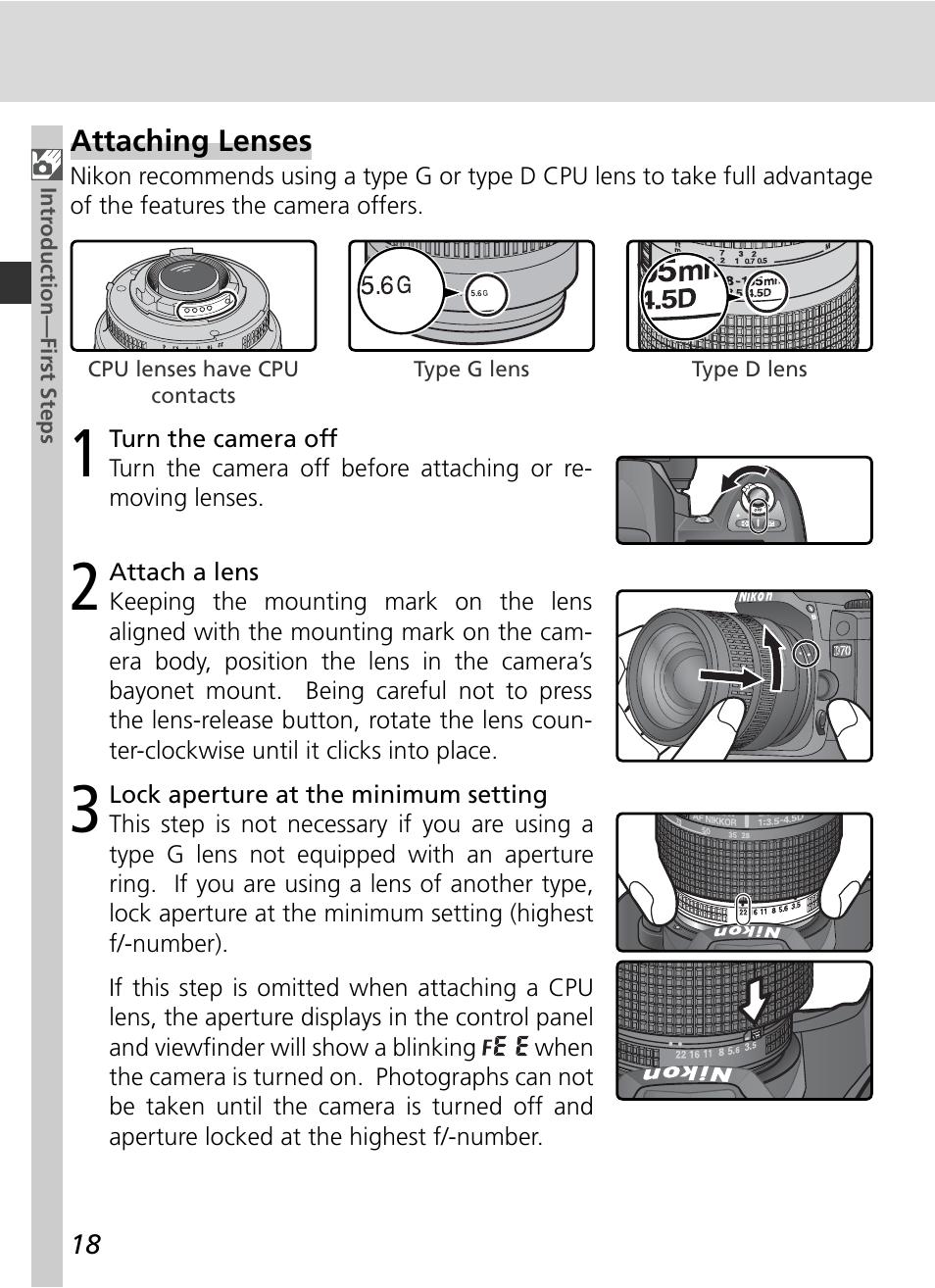 Nikon D70 User Manual | Page 28 / 218