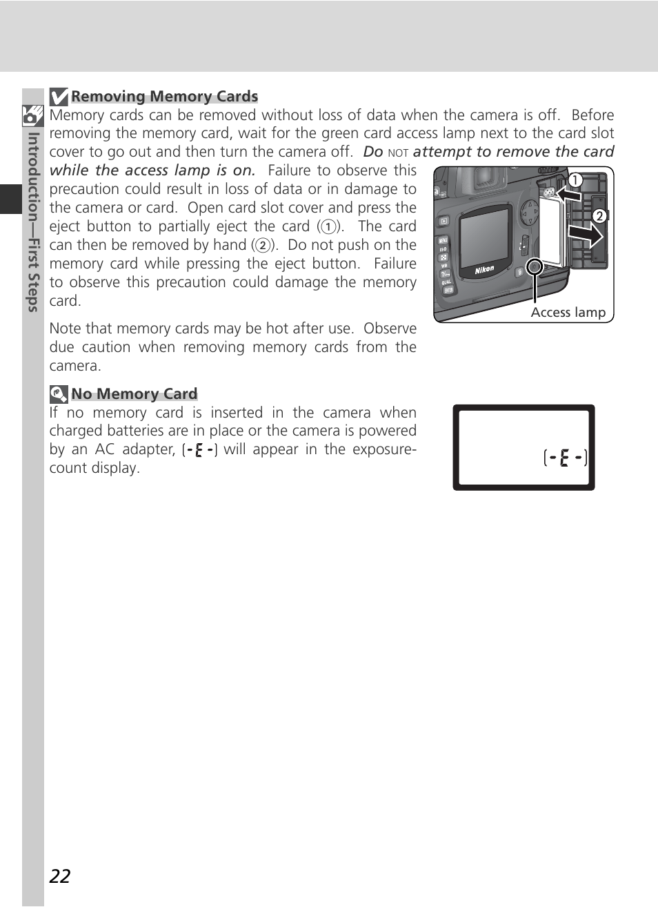 Nikon D70 User Manual | Page 32 / 218