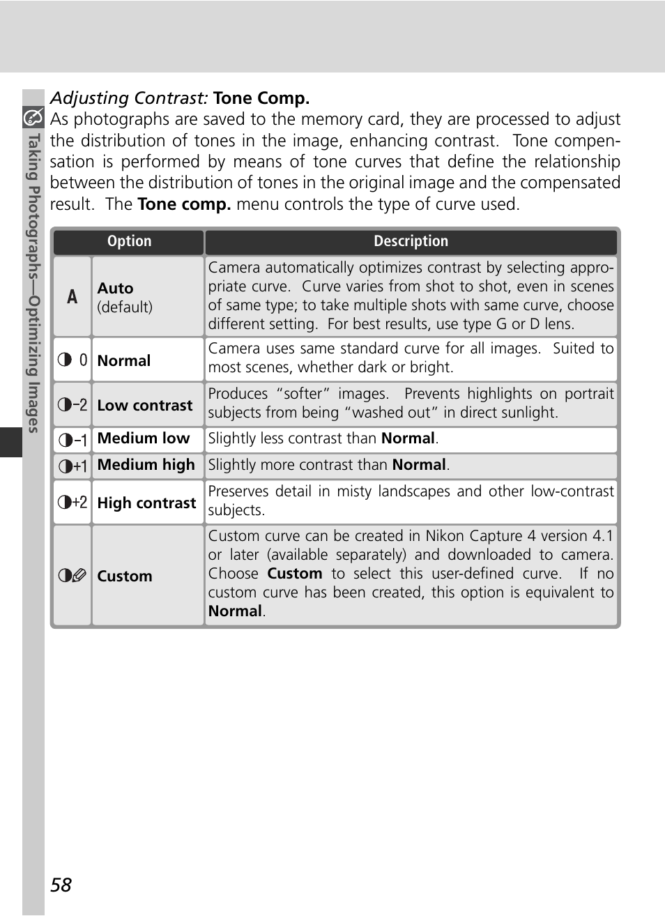 Nikon D70 User Manual | Page 68 / 218