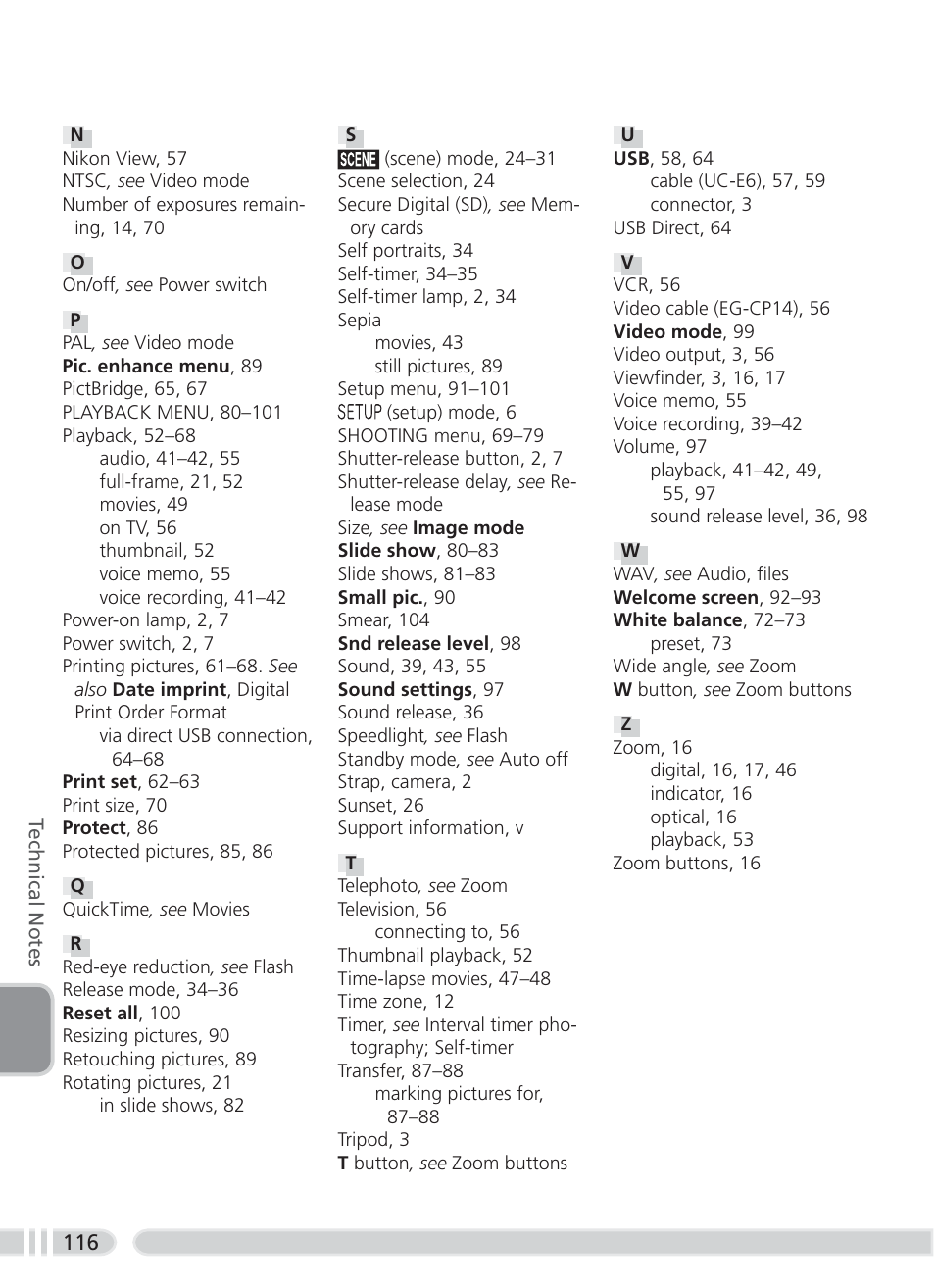 Nikon 3700 User Manual | Page 126 / 127