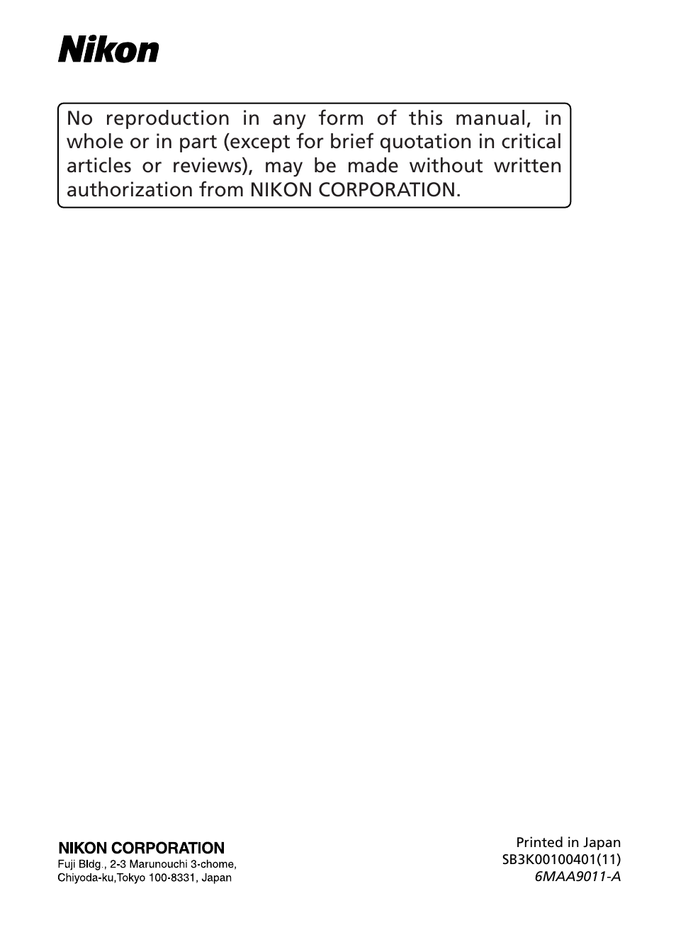 Nikon 3700 User Manual | Page 127 / 127