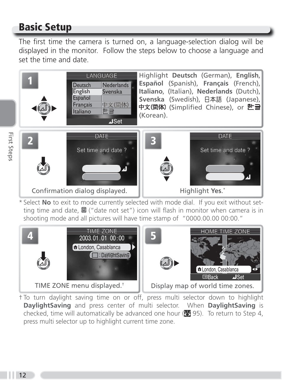 Basic setup | Nikon 3700 User Manual | Page 22 / 127