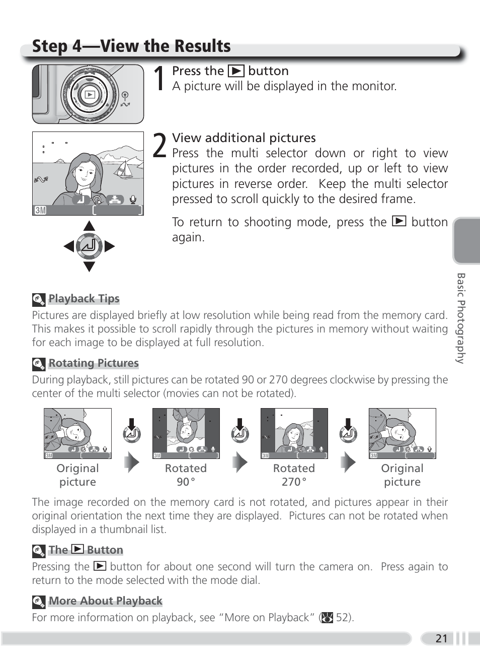 Step 4 — view the results | Nikon 3700 User Manual | Page 31 / 127