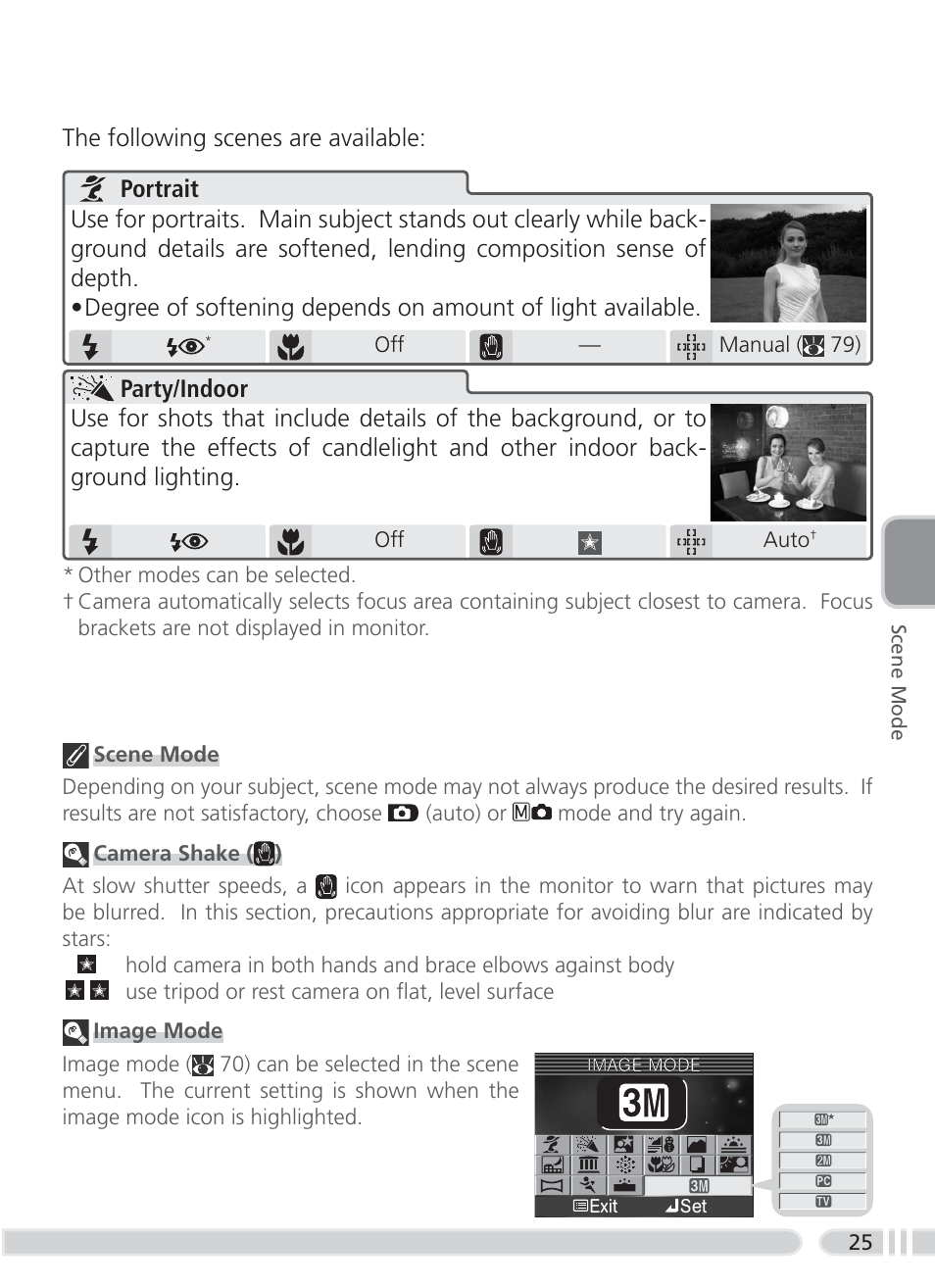 The following scenes are available | Nikon 3700 User Manual | Page 35 / 127