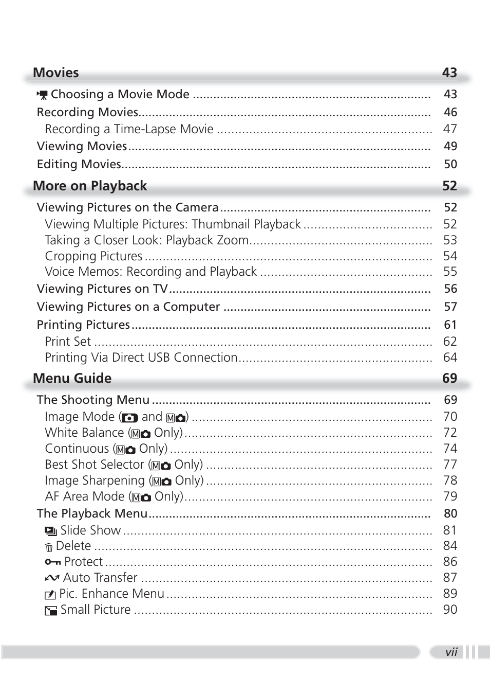 Nikon 3700 User Manual | Page 9 / 127
